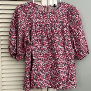 Floral Pink Women's Top
